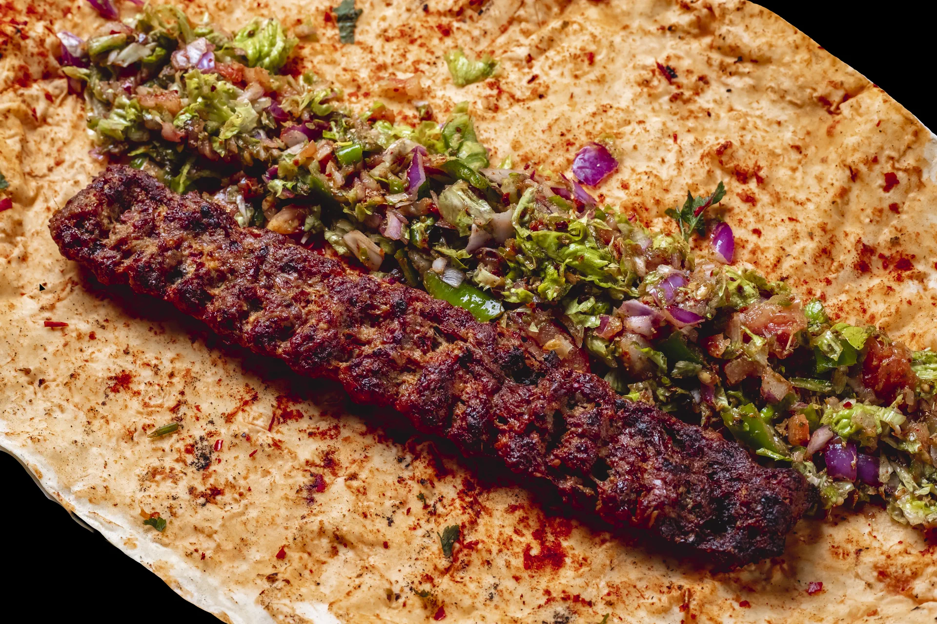 Lulya Kebab vom Grill