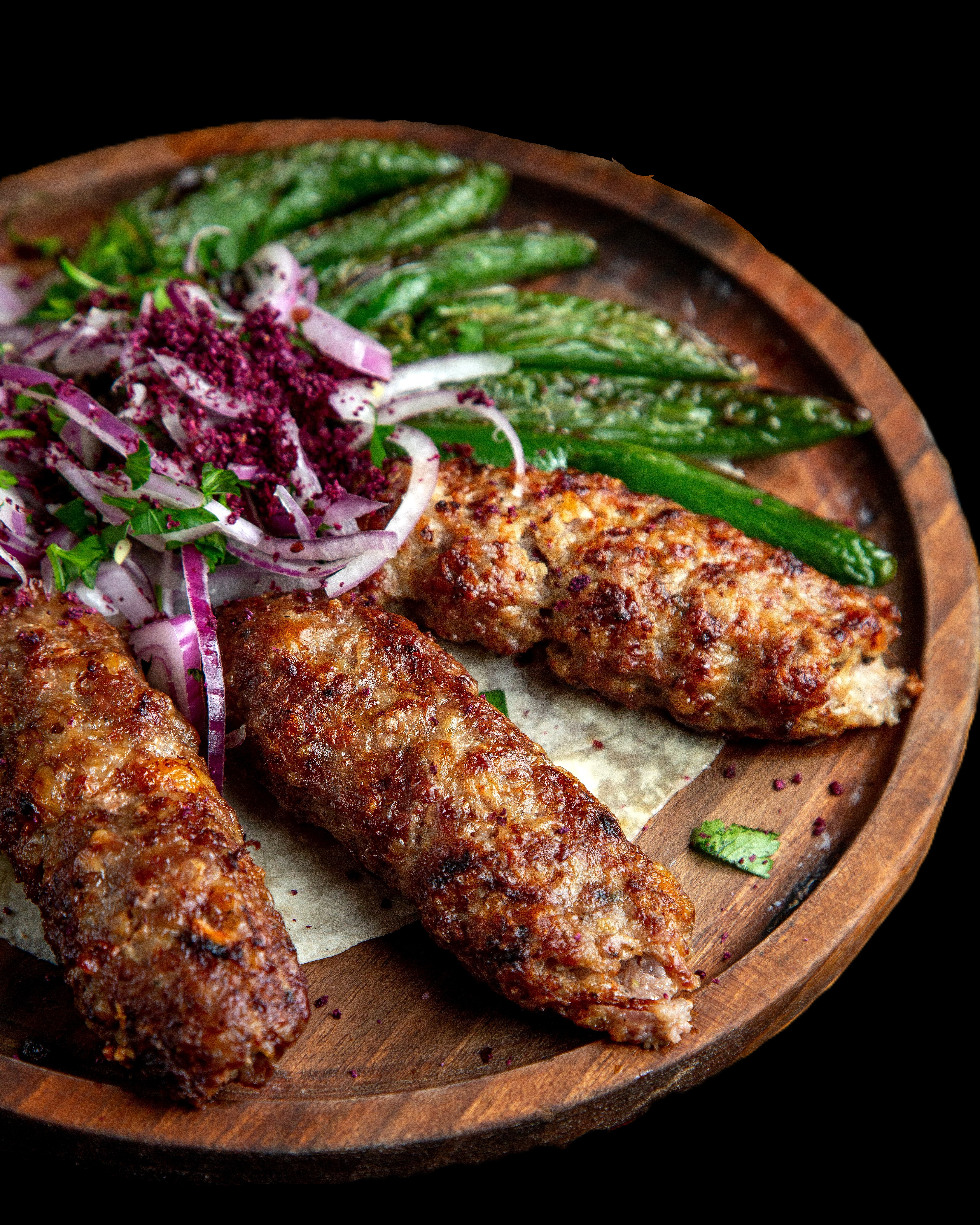 Lula Kebab mit Kräutern
